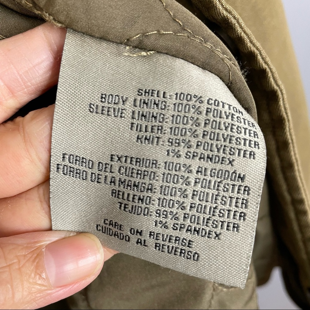 Levi's Trucker Field Utility Army Quilted Men’s Coat Jacket - Picture 11 of 11
